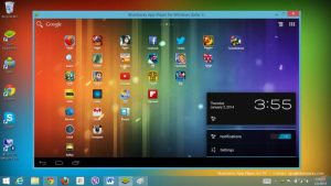 Вигляд емулятора Bluestacks