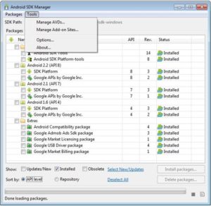 Android Platform SDK Tools